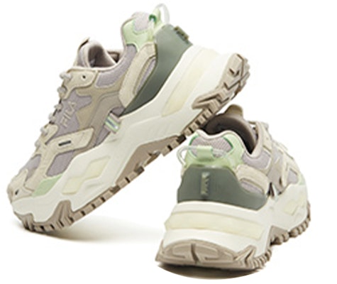 (W) 휠라 퓨전 슈즈 '크림 베이지' T12W135211FSA Shop (W) 휠라 퓨전 슈즈 '크림 베이지' T12W135211FSA