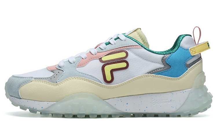 (W) FILA Fusion Shoes 'Cream Mint Multi Color'