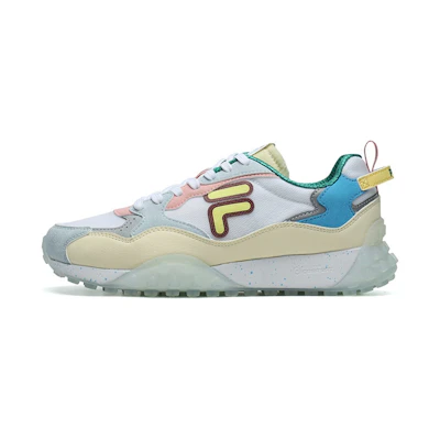 (W) FILA Fusion Shoes 'Cream Mint Multi Color'