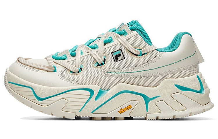 (Women) FILA Fusion Shoes 'Cream White Green' T12W034104FWP