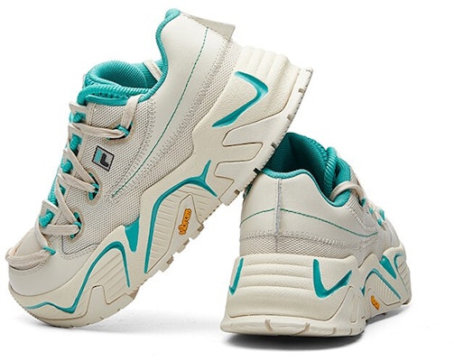 (W) FILA Fusion クリーム白/緑 T12W034104FWP Shop (W) FILA Fusion クリーム白/緑 T12W034104FWP