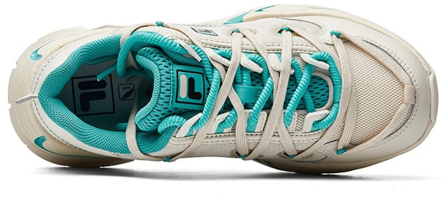 (W) FILA Fusion クリーム白/緑 T12W034104FWP Purchase (W) FILA Fusion クリーム白/緑 T12W034104FWP