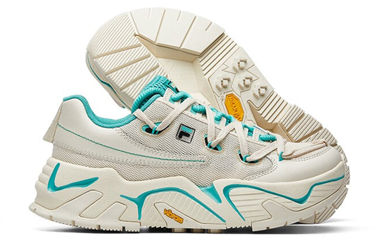 Details for (W) FILA Fusion クリーム白/緑 T12W034104FWP