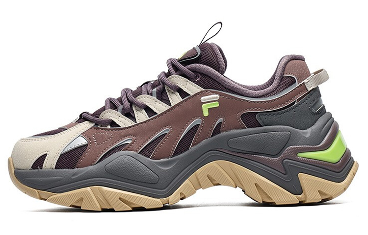 (W) FILA Fusion Shoes 'Dark Grey Brown'