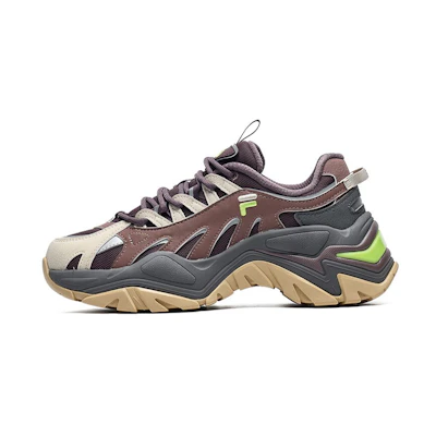 (W) FILA Fusion Shoes 'Dark Grey Brown'