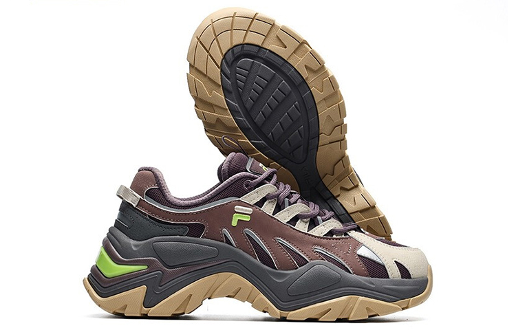 (W) FILA Fusion Shoes 'Dark Grey Brown' 圖 4