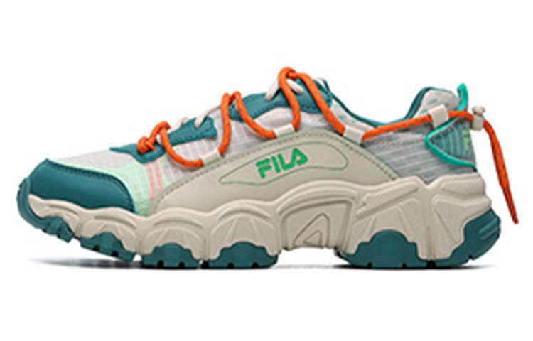 (W) FILA Fusion Shoes 'Grey Green'