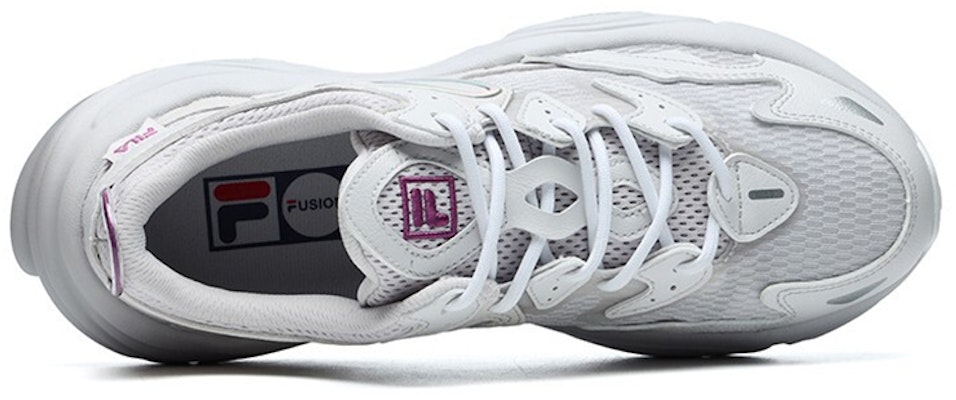 (W) Kasut FILA Fusion 'Moon White' T12W125203FNC Shop (W) Kasut FILA Fusion 'Moon White' T12W125203FNC