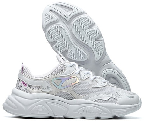 (W) Kasut FILA Fusion 'Moon White' T12W125203FNC Details for (W) Kasut FILA Fusion 'Moon White' T12W125203FNC