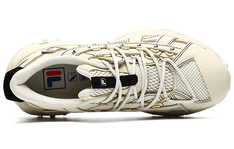 Shop (W) 휠라 퓨전 슈즈 '펄 화이트' (휠라 퓨전 '펄 화이트') T12W135203FSB