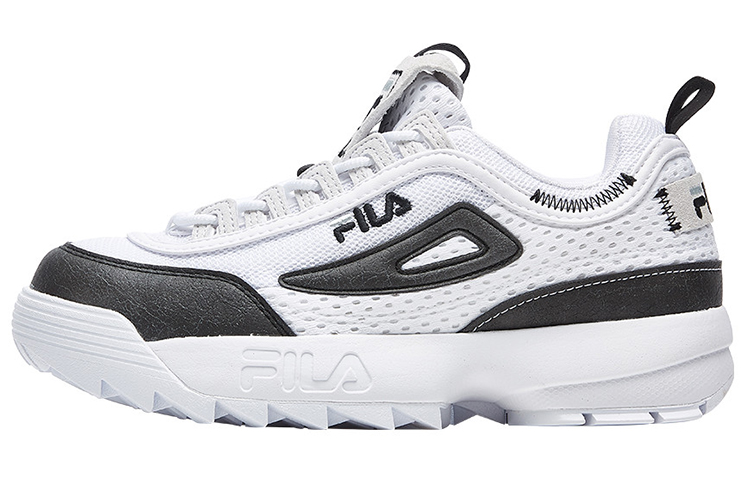 (Women) FILA Fusion Shoes 'White Black' T12W933705FWB