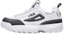 (W) Kasut FILA Fusion 'Putih Hitam' T12W933705FWB