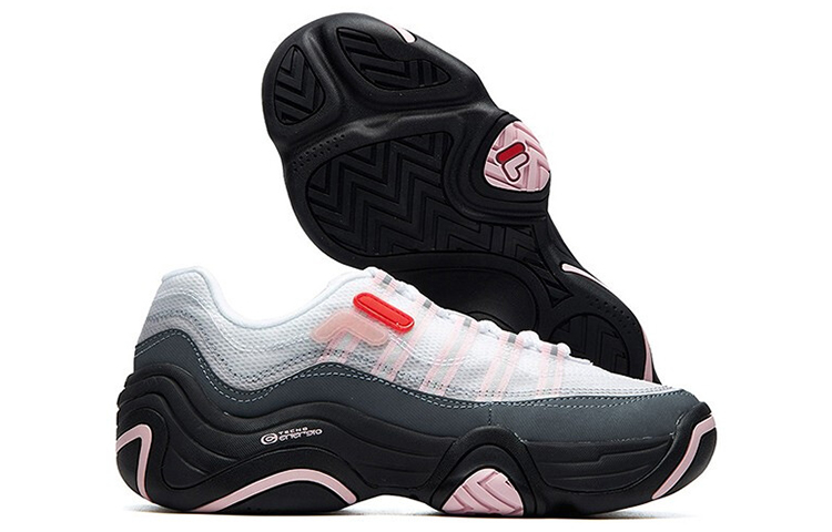 (W) FILA Fusion Shoes 'White Dark Grey' 圖 6