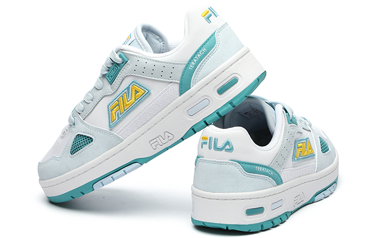 Shop (W) FILA Fusion (白/ライトブルー) T12W131207FIW