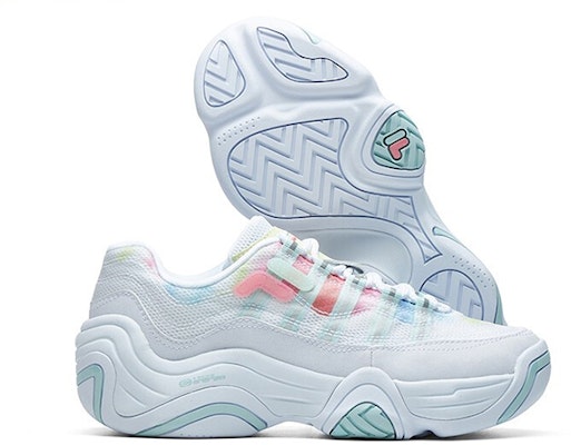 (W) 휠라 퓨전 슈즈 '화이트 옐로우' T12W121201FWY Details for (W) 휠라 퓨전 슈즈 '화이트 옐로우' T12W121201FWY