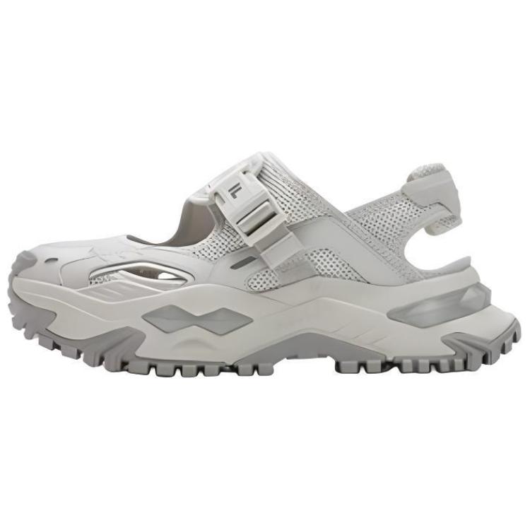 (Women) FILA FUSION Silver 'Hard Candy' T12W421403FSB