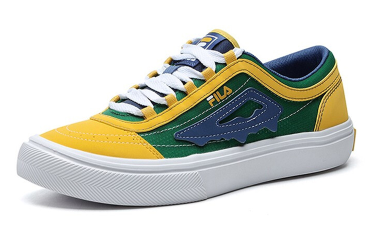 Order (W) Chaussures de Skate FILA Fusion ''Bleu Jaune Vert'' T12W125103FGM