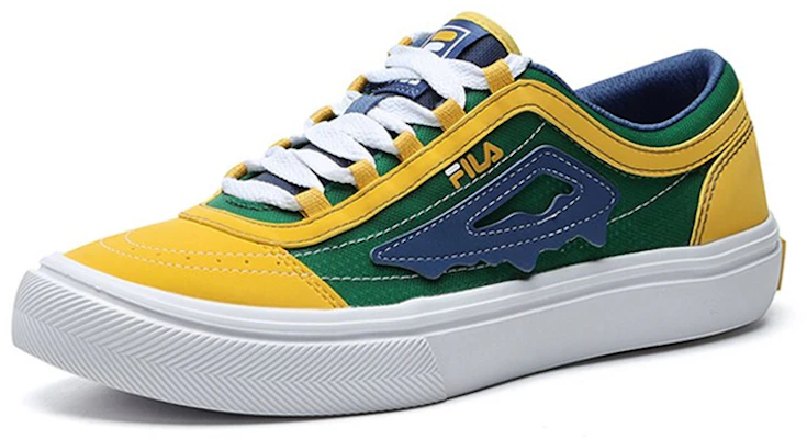 (W) Chaussures de Skate FILA Fusion ''Bleu Jaune Vert'' T12W125103FGM Order (W) Chaussures de Skate FILA Fusion ''Bleu Jaune Vert'' T12W125103FGM