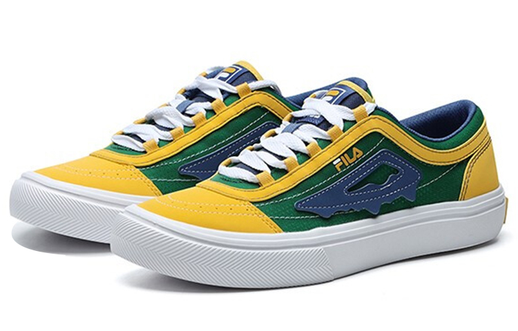 Lookbook (W) Chaussures de Skate FILA Fusion ''Bleu Jaune Vert'' T12W125103FGM