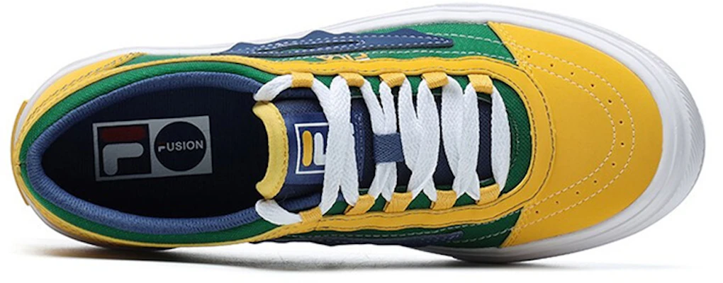 (W) Chaussures de Skate FILA Fusion ''Bleu Jaune Vert'' T12W125103FGM Shop (W) Chaussures de Skate FILA Fusion ''Bleu Jaune Vert'' T12W125103FGM