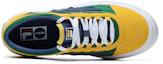 Shop (W) Chaussures de Skate FILA Fusion ''Bleu Jaune Vert'' T12W125103FGM