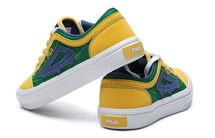 Purchase (W) Chaussures de Skate FILA Fusion ''Bleu Jaune Vert'' T12W125103FGM