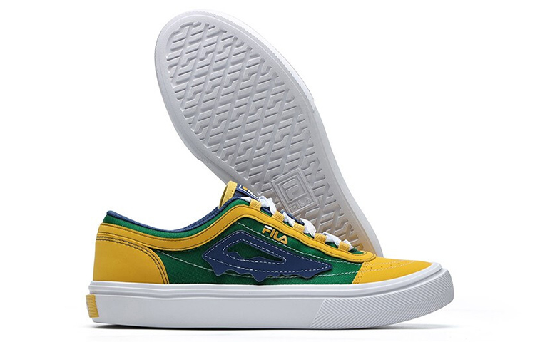 Details for (W) Chaussures de Skate FILA Fusion ''Bleu Jaune Vert'' T12W125103FGM