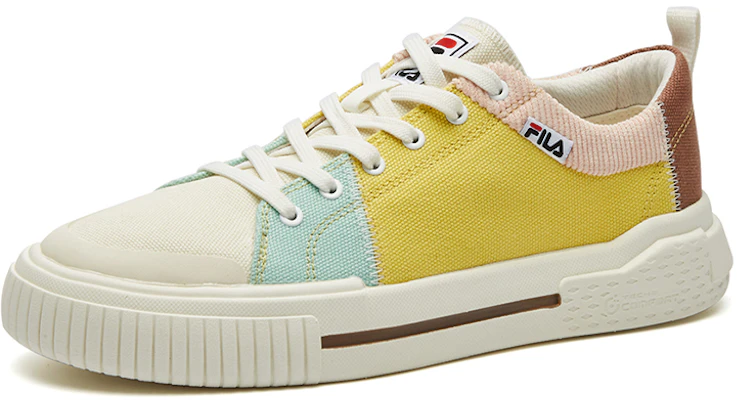 (W) FILA Fusion Skate Schoenen ''Geel'' T12W135108FCB Lookbook (W) FILA Fusion Skate Schoenen ''Geel'' T12W135108FCB