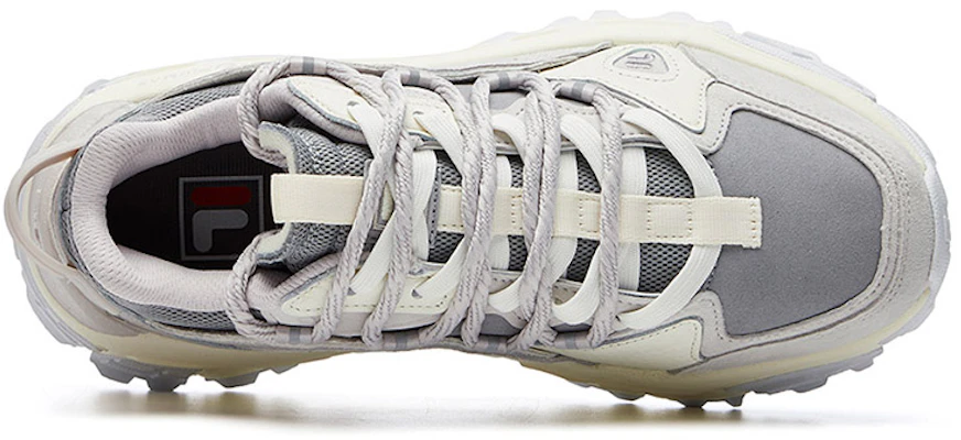 Fila Fusion 斐乐潮牌 Sky Runner 透氣耐磨 低幫老爹鞋 女款 合金灰 Shop Fila Fusion 斐乐潮牌 Sky Runner 透氣耐磨 低幫老爹鞋 女款 合金灰