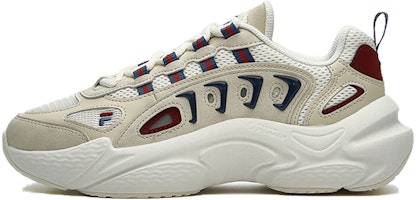 (Women) FILA FUSION SKY TRAIL DX Sneakers 'Beige White Red' T12W331601FWE (Women) FILA FUSION SKY TRAIL DX Sneakers 'Beige White Red' T12W331601FWE