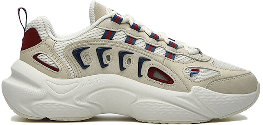 (W) Sneakers FILA FUSION SKY TRAIL DX 'Beige Putih Merah' T12W331601FWE Order (W) Sneakers FILA FUSION SKY TRAIL DX 'Beige Putih Merah' T12W331601FWE