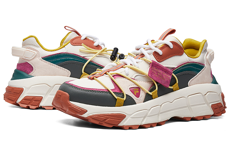 Shop (W) FILA Fusion Skyrunner 'Rosa Gris Marrón' T12W044102FPC