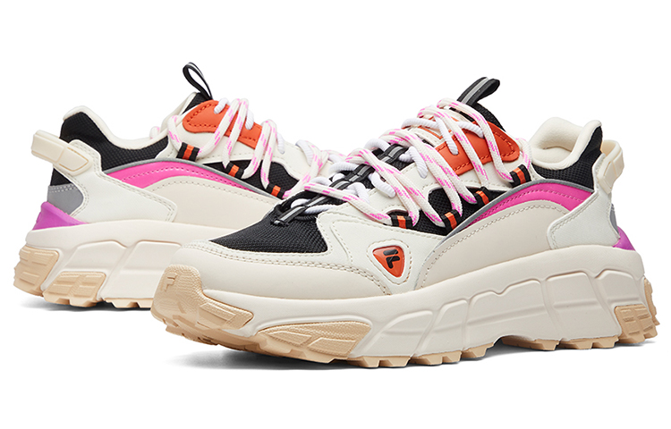 Shop (W) FILA FUSION Skyrunner 'Blanco Rosa Negro' T12W044102FSD