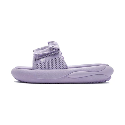 (W) FILA FUSION Slide 'Purple White'
