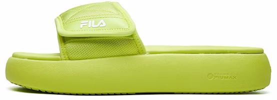 (Women) FILA Fusion Slide 'Volt Green' T12W125501FLD (Women) FILA Fusion Slide 'Volt Green' T12W125501FLD