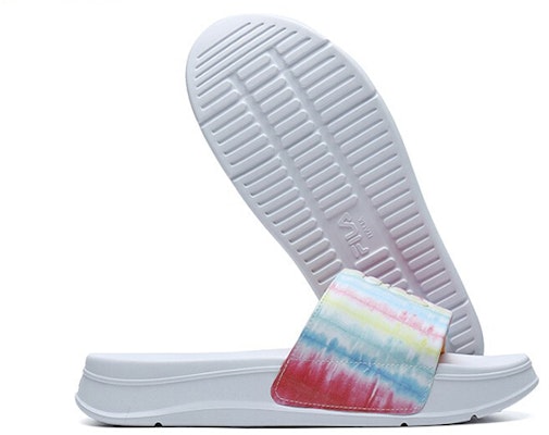 (W) Sandal FILA Fusion 'Putih Multi' T12W125503FOG Details for (W) Sandal FILA Fusion 'Putih Multi' T12W125503FOG