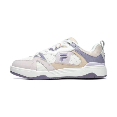 (W) FILA FUSION Smash 'White Purple'