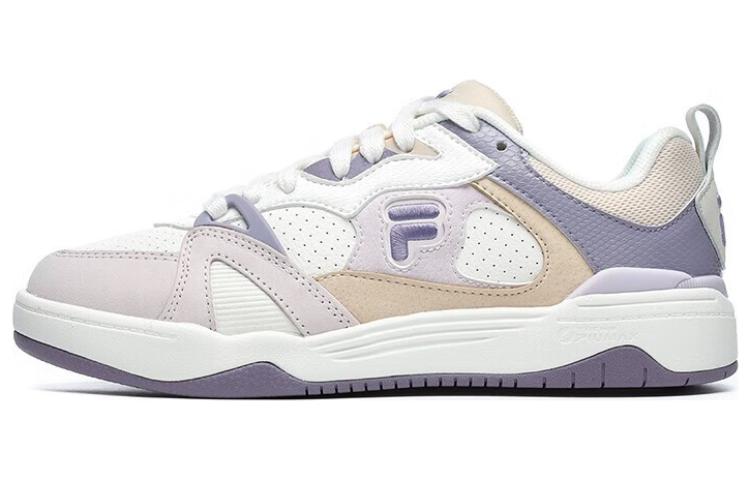 (Women) FILA FUSION Smash 'White Purple' T12W243227FBO