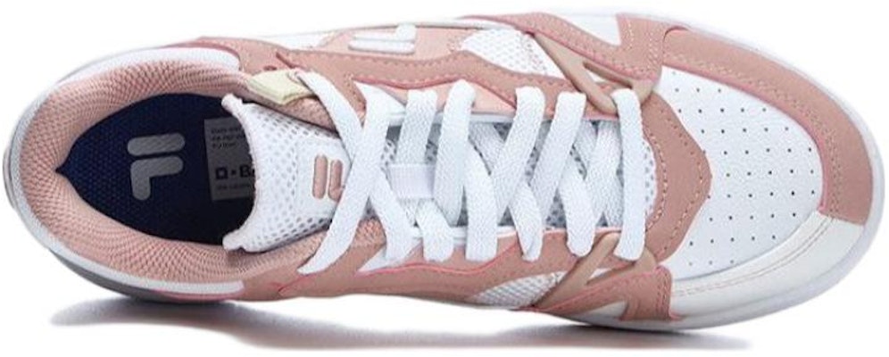 (Women) FILA FUSION Smash Basketball Sneakers 'Pink White' T12W323201FWM Lookbook (Women) FILA FUSION Smash Basketball Sneakers 'Pink White' T12W323201FWM