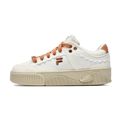 (W) FILA FUSION Stack Skate Shoes 'White Orange'