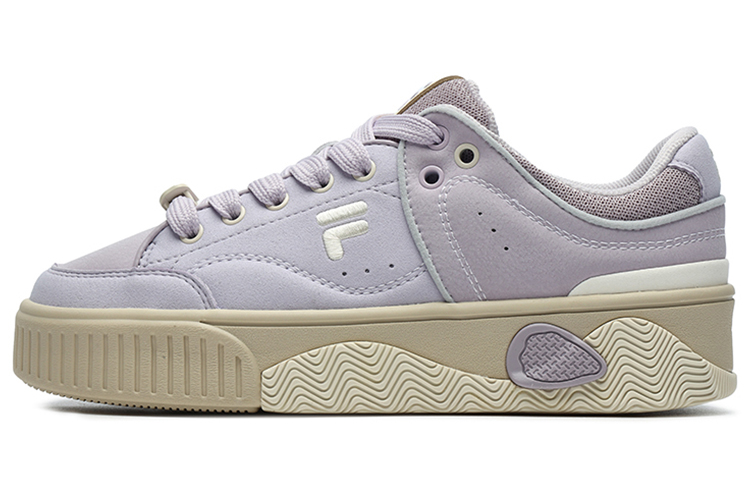(Women) FILA FUSION Stack Fusion Skateboarding Sneakers 'Purple Beige' T12W218201FIR