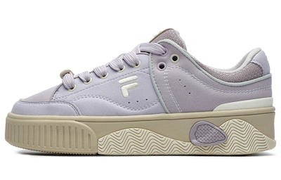 (Women) FILA FUSION Stack Fusion Skateboarding Sneakers 'Purple Beige'