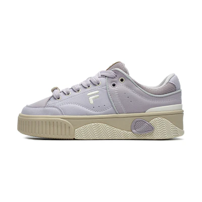 (W) FILA FUSION Stack Fusion Skateboarding Sneakers 'Purple Beige'