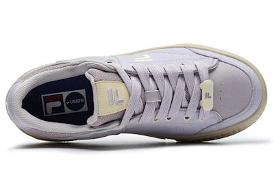 (Women) FILA FUSION Stack Fusion Skateboarding Sneakers 'Purple Beige'