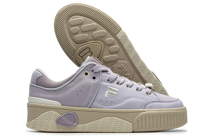 Purchase (W) Zapatillas FILA FUSION Stack Fusion Skateboarding 'Morado Beige' T12W218201FIR