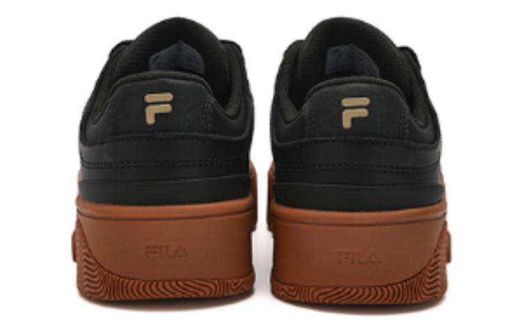 Shop (W) FILA FUSION Stack滑板鞋‘黑棕色’ T12W342208FBK