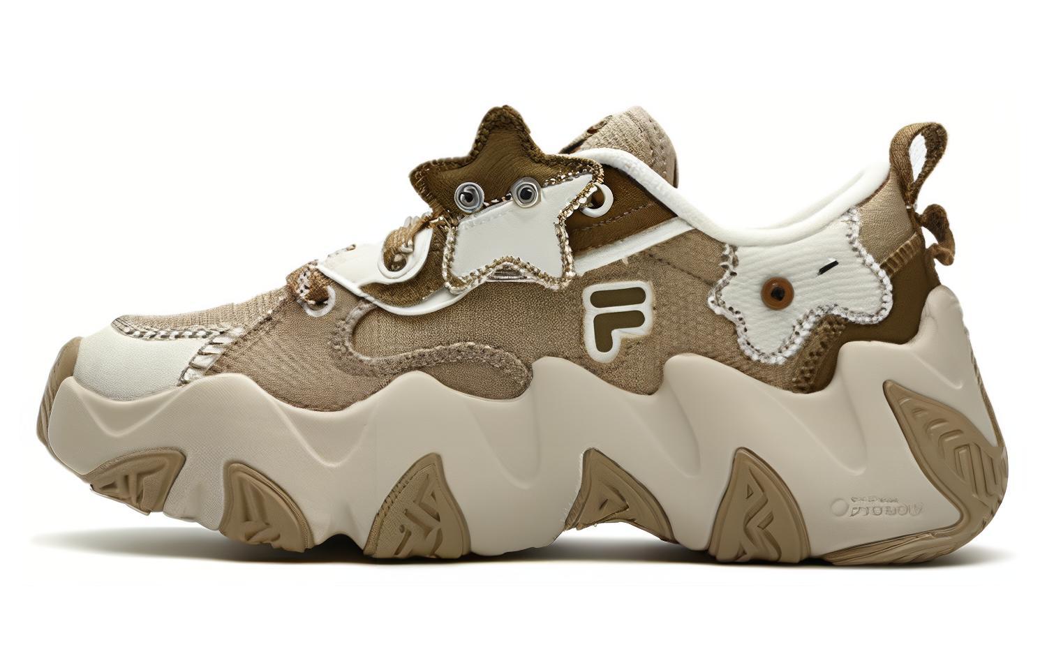 (Women) FILA FUSION Starfish-CVS 'White Brown' T12W341304AST