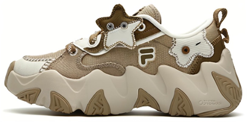 (W) FILA FUSION Starfish-CVS 'Putih Coklat' T12W341304AST Buy (W) FILA FUSION Starfish-CVS 'Putih Coklat' T12W341304AST
