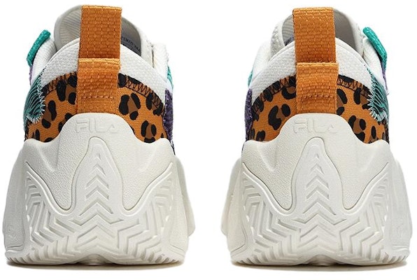 FILA FUSION斐乐潮牌 防滑耐磨 低幫 運動休閒鞋 女款 白紫 Lookbook FILA FUSION斐乐潮牌 防滑耐磨 低幫 運動休閒鞋 女款 白紫