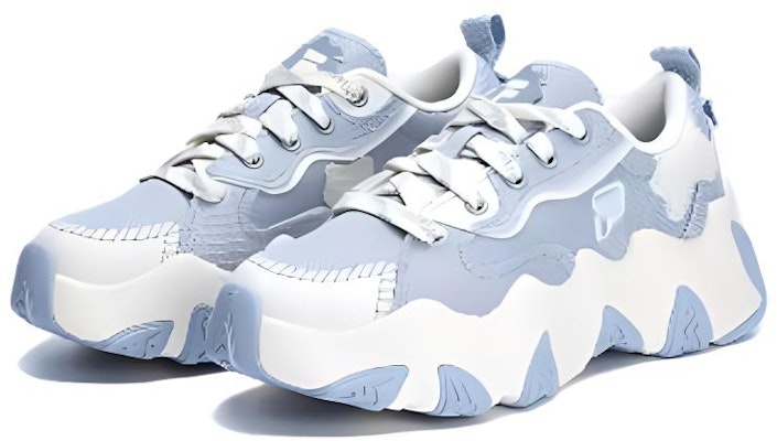 (W) FILA FUSION 海星CVS 运动鞋 '蓝白' T12W321302AZG Lookbook (W) FILA FUSION 海星CVS 运动鞋 '蓝白' T12W321302AZG